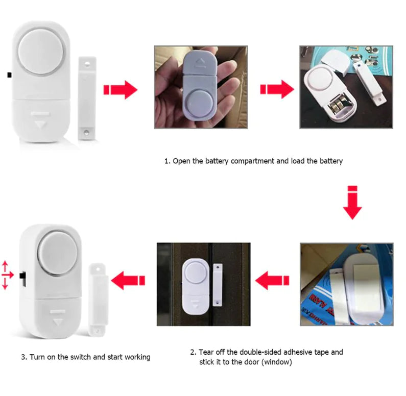 Wireless Home Window Security