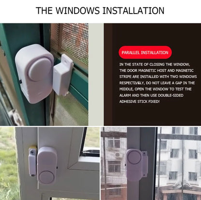 Wireless Home Window Security